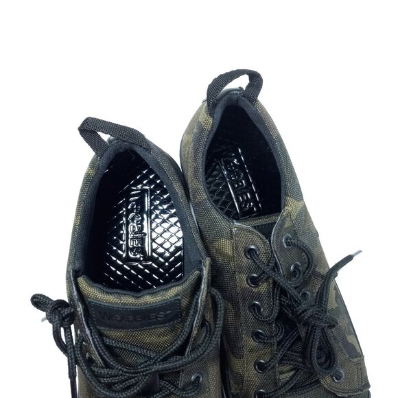 Woobies Army Green Jungle Camo MOD-1 Men 9.5 2E Tennis Shoe Lace-up Footwear - Picture 9 of 12